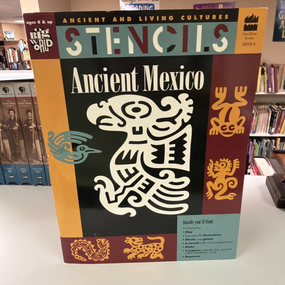 Ancient and Living Cultures Ser.: Ancient Mexico : Stencils by Christine...